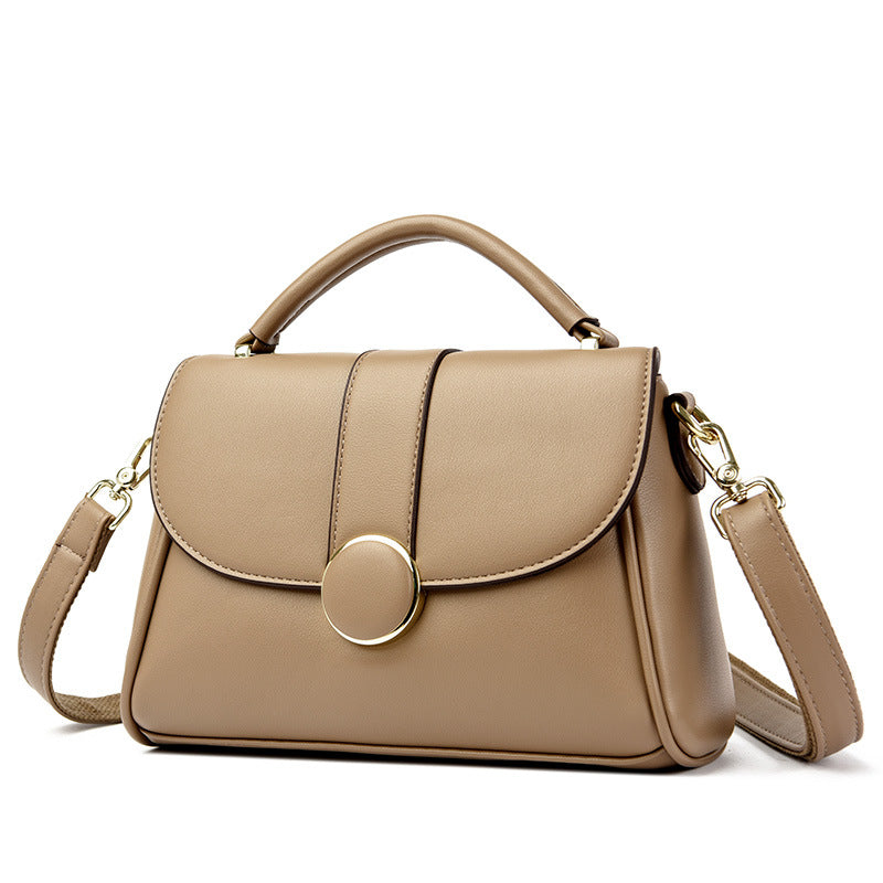 Women’s large capacity handbag with shoulder and crossbody strap