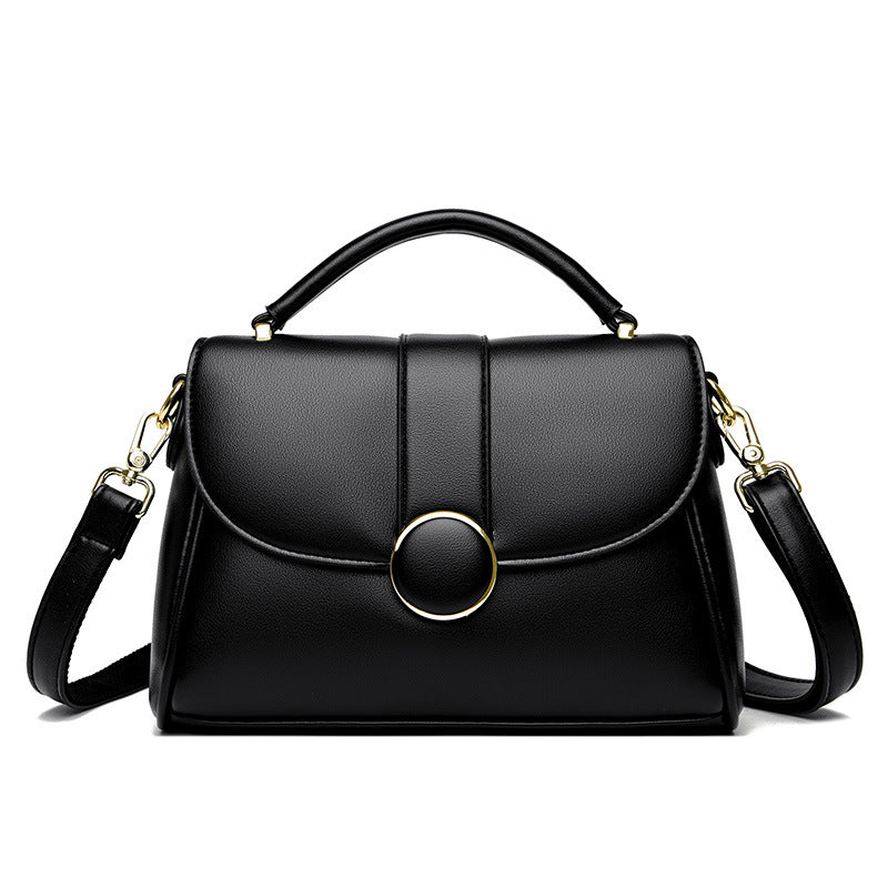 Women’s large capacity handbag with shoulder and crossbody strap